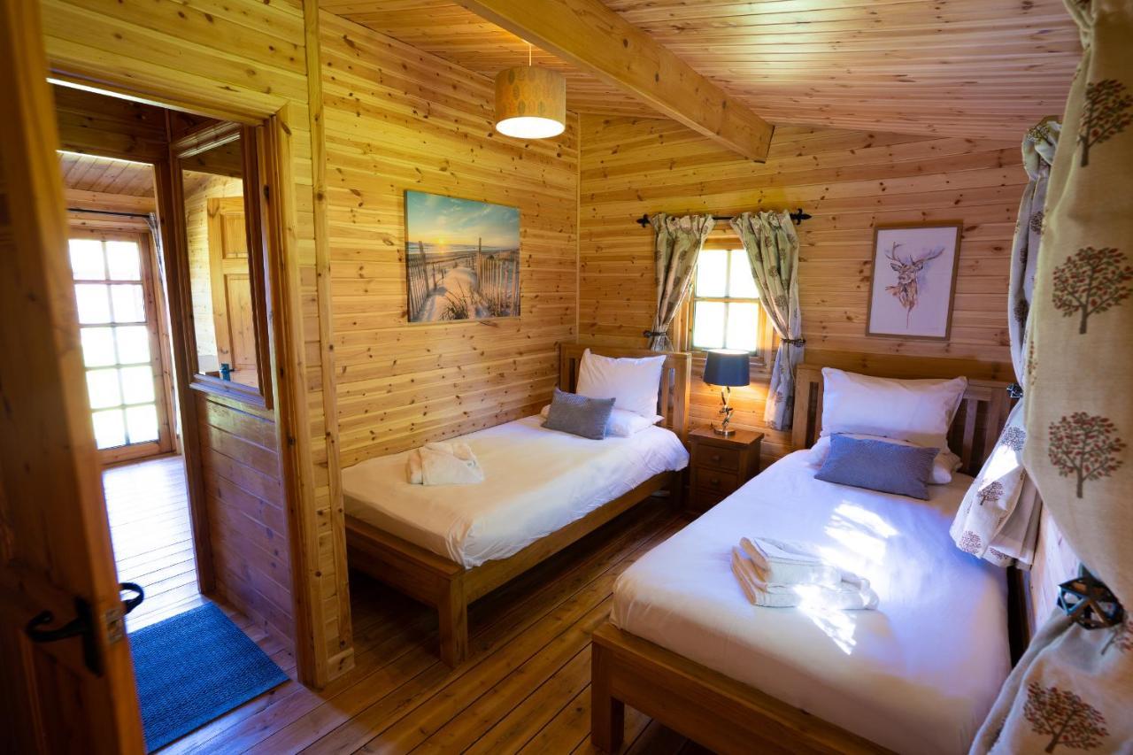 Wall Eden Farm - Luxury Log Cabins And Glamping Highbridge Exterior foto