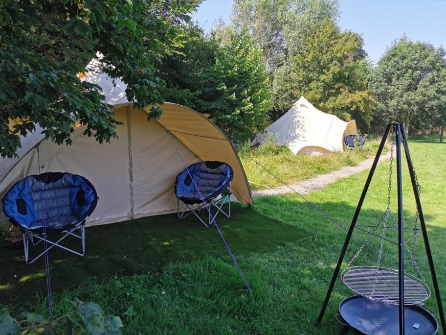 Wall Eden Farm - Luxury Log Cabins And Glamping Highbridge Exterior foto