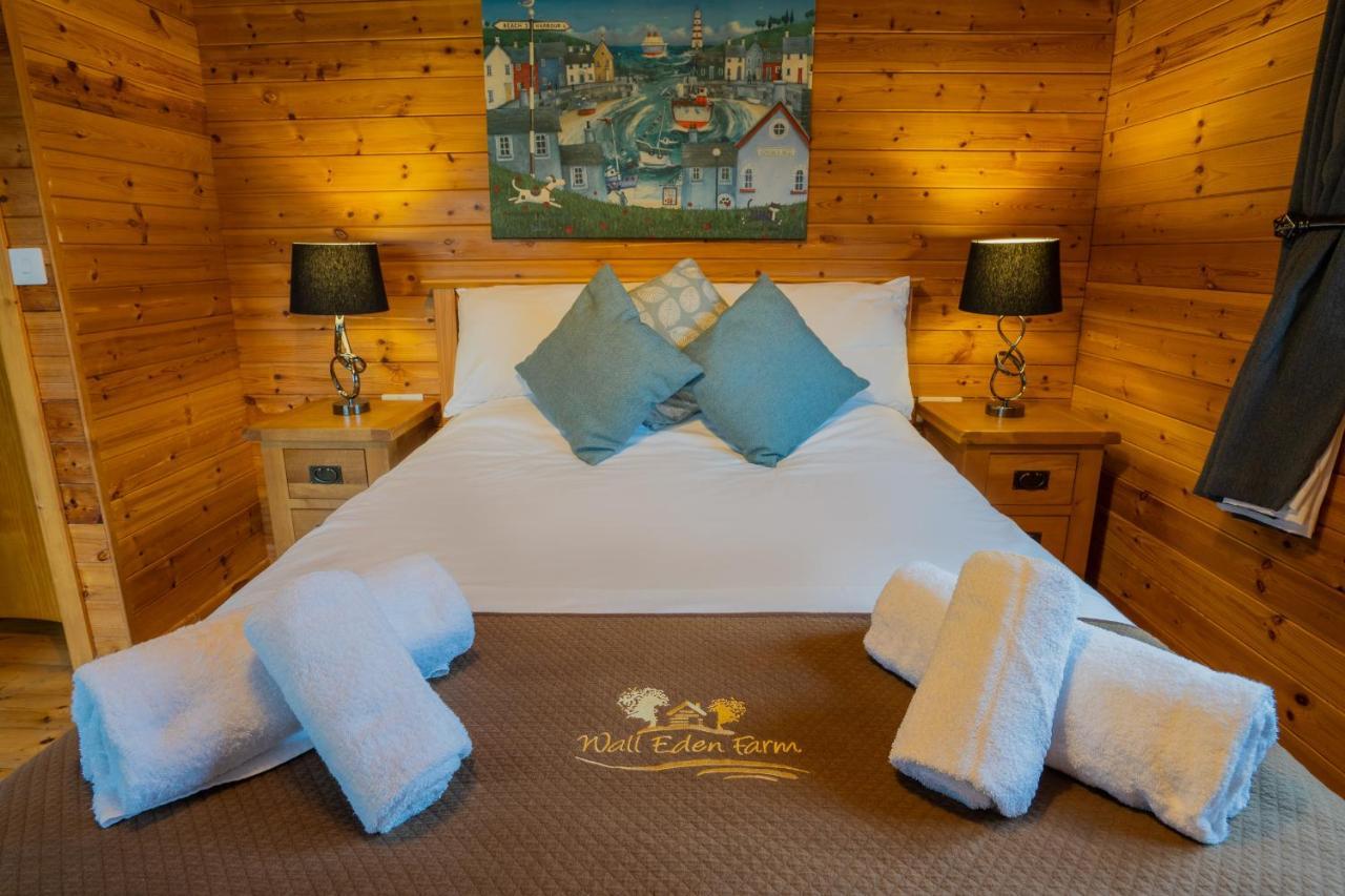 Wall Eden Farm - Luxury Log Cabins And Glamping Highbridge Exterior foto