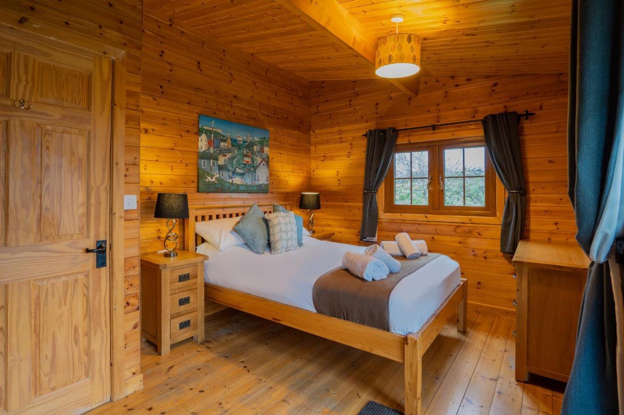 Wall Eden Farm - Luxury Log Cabins And Glamping Highbridge Exterior foto