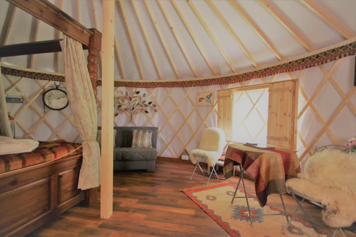 Wall Eden Farm - Luxury Log Cabins And Glamping Highbridge Exterior foto